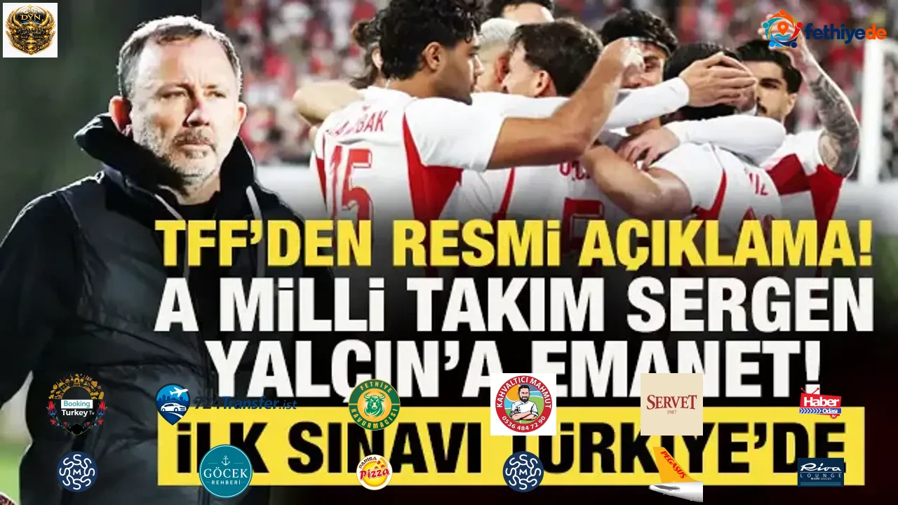 TFF'den resmi açıklama! A Milli Takım, 4 yıllığına Sergen Yalçın'a emanet