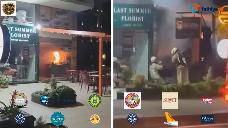 Etiler'de gaz kaçağı nedeniyle restoran yandı