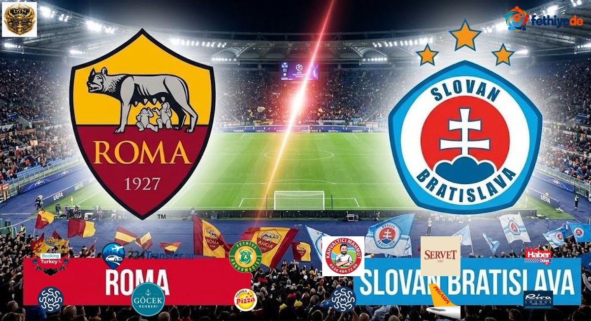Roma Slovan Bratislava maçı hangi kanalda, Roma Slovan Bratislava nereden CANLI izlenir?