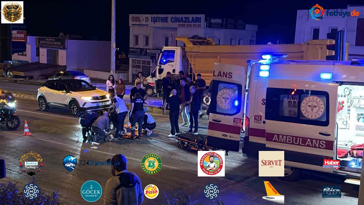 Bodrum'da motosikletin çarptığı 79 yaşındaki kadın hayatını kaybetti