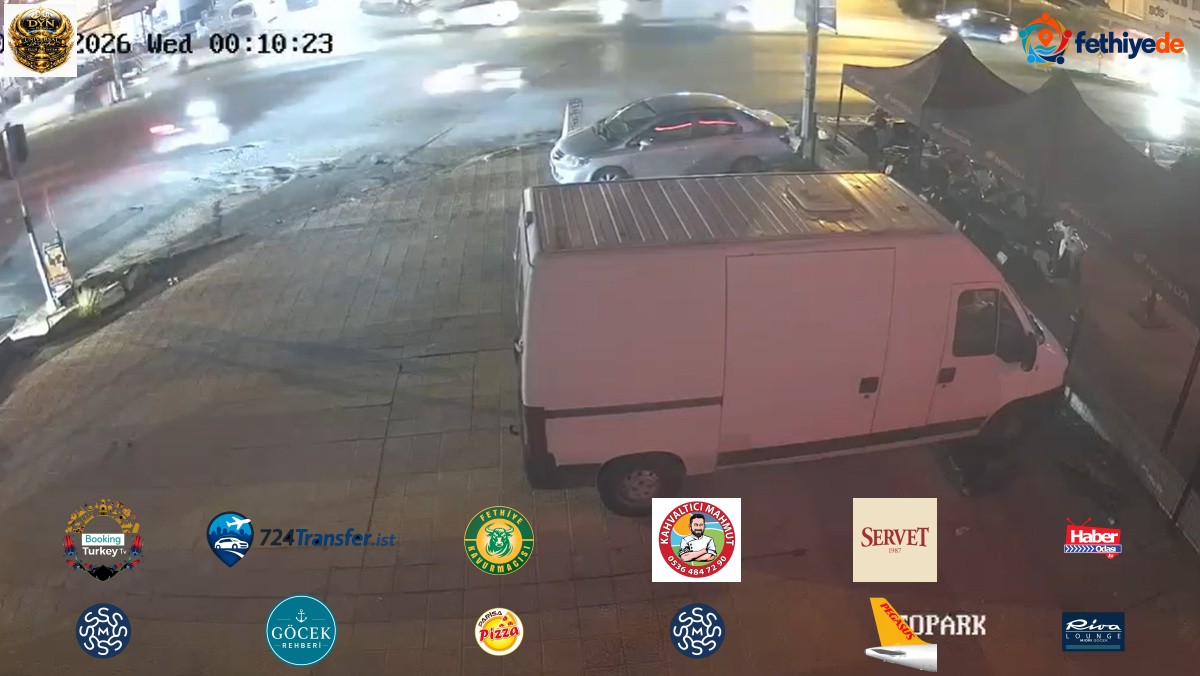 Bodrum'da motosikletin çarptığı 79 yaşındaki kadın öldü, kaza anı kameraya yansıdı