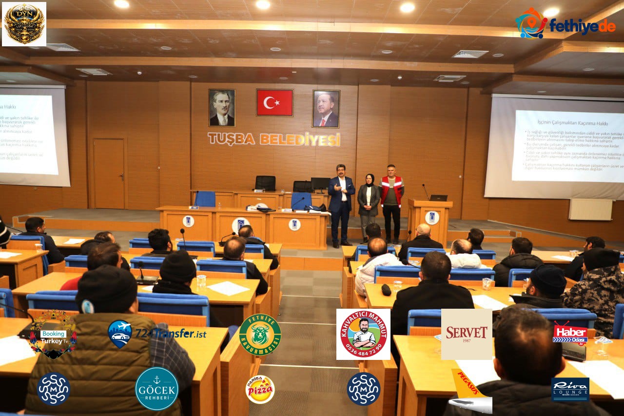 [BELEDIYE · Van · Tuşba] Tuşba Belediyesi'nden Personele Iş Sağlığı Ve Güvenliği Eğitimi