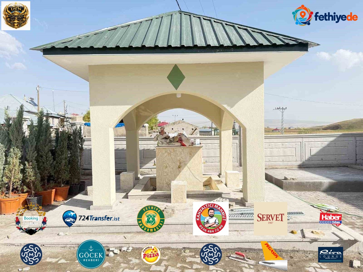 Ağrı Patnos'ta köy halkı cami bahçesine imeceyle külliye benzeri yerleşke kazandırdı
