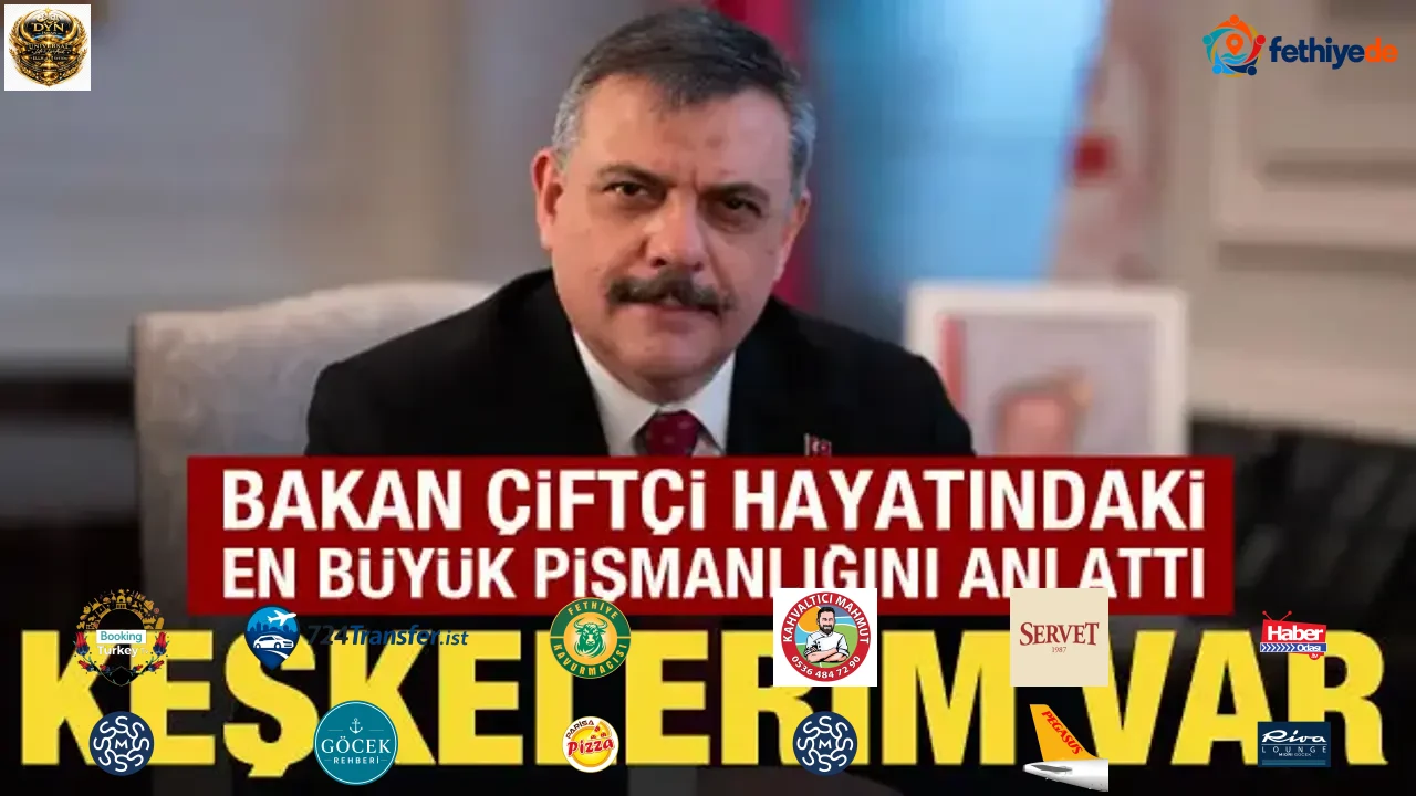 Bakan Çiftçi hayatındaki en büyük pişmanlığını anlattı