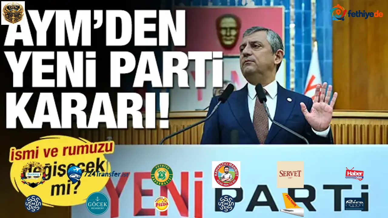 AYM, Yeni Parti için kararını verdi! İki senaryo masadaydı