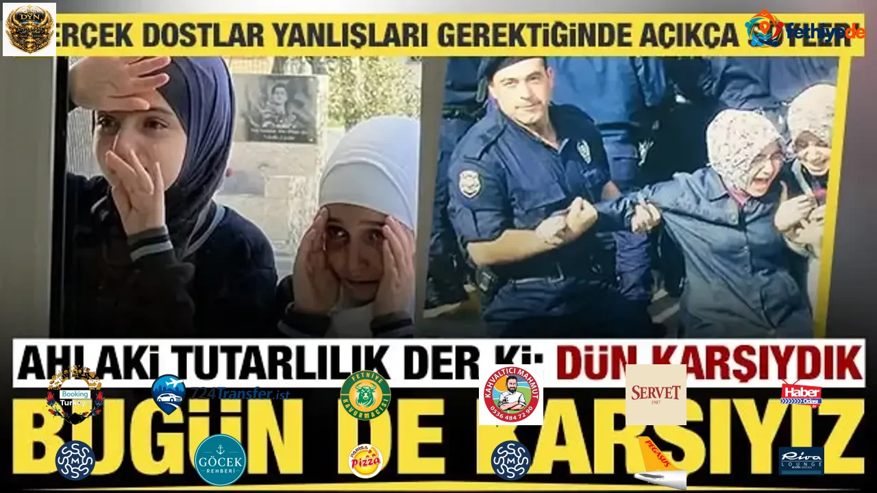Ahlaki tutarlık der ki: Dün karşıydık bugün de karşıydık, gerçek dostlar yanlışı da söyler
