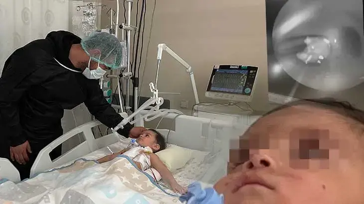 Ablasının oynadığı ceviz, 1 yaşındaki Ata'yı hastanelik etti: Bu durum doğrudan ölüm