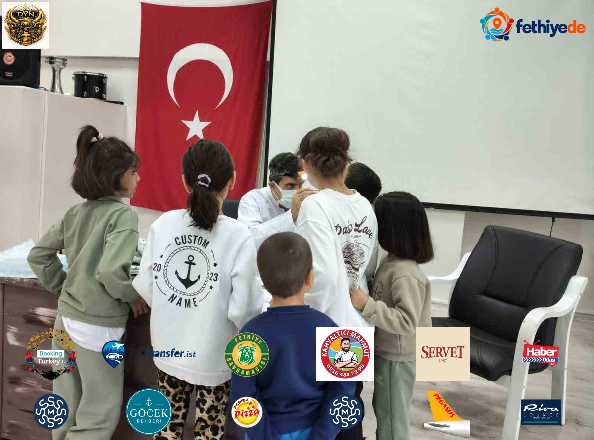 Elazığ'da korunma altındaki çocuklara 'İyilik Var' kapsamında diş taraması yapıldı