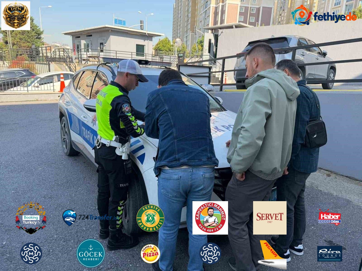 Trafik polisi Başakşehir'de 2 sürücüye araçtan indikleri için 360 bin lira ceza kesti