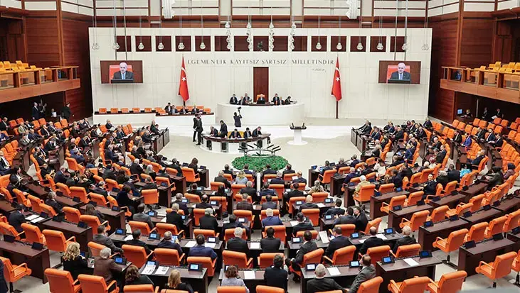 Mekke Ortak Savunma Anlaşması'nın onaylanmasının uygun bulunduğuna dair kanun teklifi TBMM'de