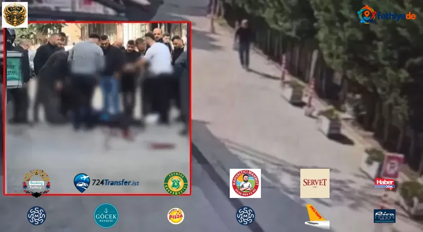Sokak ortasında kanlı hesaplaşma: Kasabı öldürdü: 'Benim hanımıma mal vermeyin'