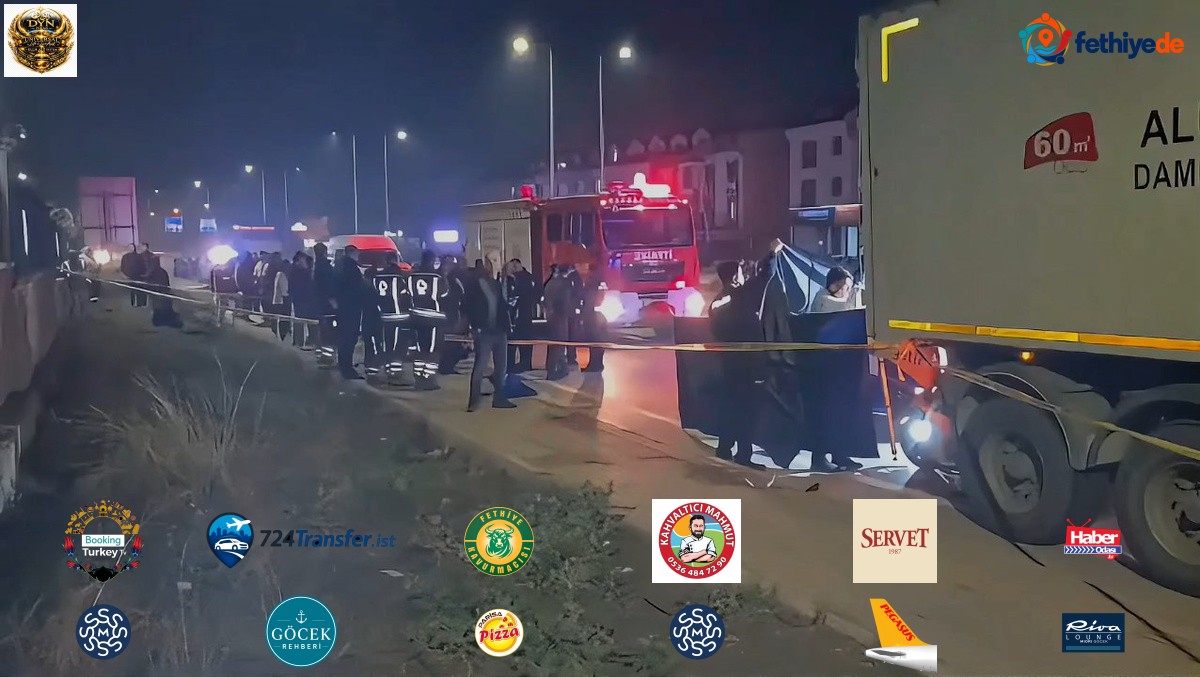 Bandırma'da motosiklet sürücüsü park halindeki TIR'a arkadan çarpıp hayatını kaybetti