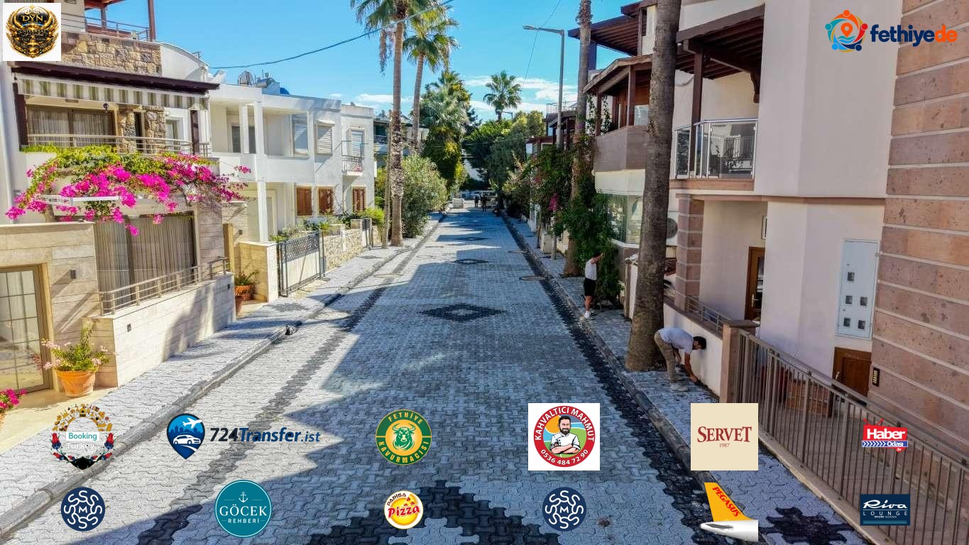 Bodrum’un Beş Mahallesinde Üstyapı Çalışmaları Sürüyor