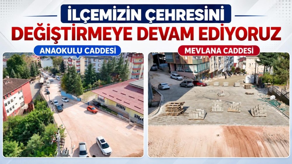[BELEDIYE · Ordu · Aybastı] ANAOKULU CADDEMİZDE ÜSTYAPI ÇALIŞMALARIMIZI TAMAMLADIK