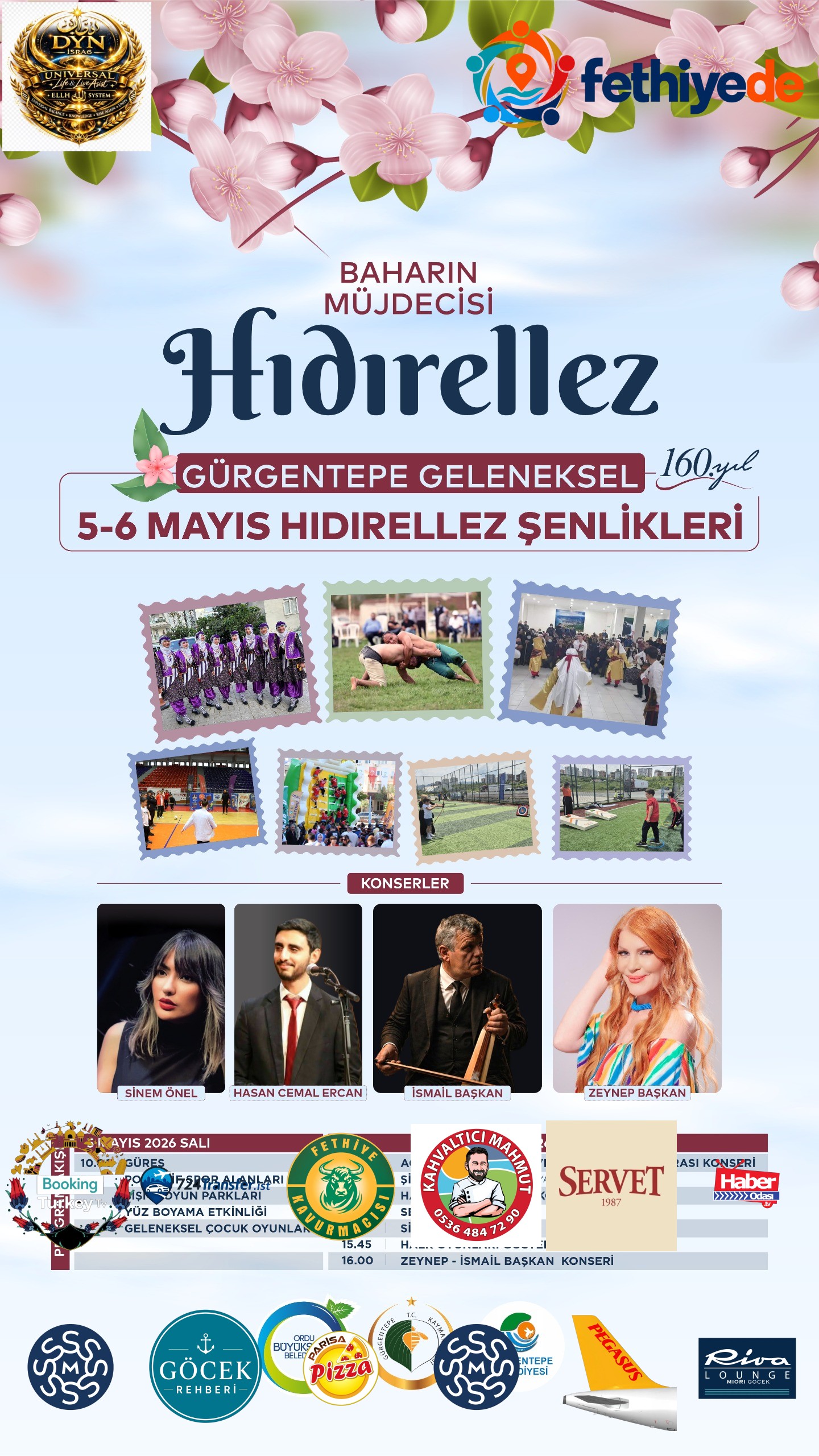[BELEDIYE · Ordu · Gürgentepe] Gürgentepe geleneksel 6 mayıs hıdırellez şenlikleri