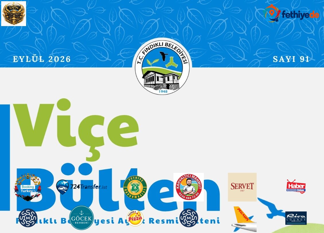 [BELEDIYE · Rize · Fındıklı] Eylül 2026 Bülteni - Fındıklı Belediyesi