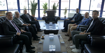 [BELEDIYE · Afyonkarahisar · Şuhut] VAKIFLAR BÖLGE MÜDÜRÜ ÇINAR’DAN BAŞKAN ÖZAŞKIN’A ZİYARET