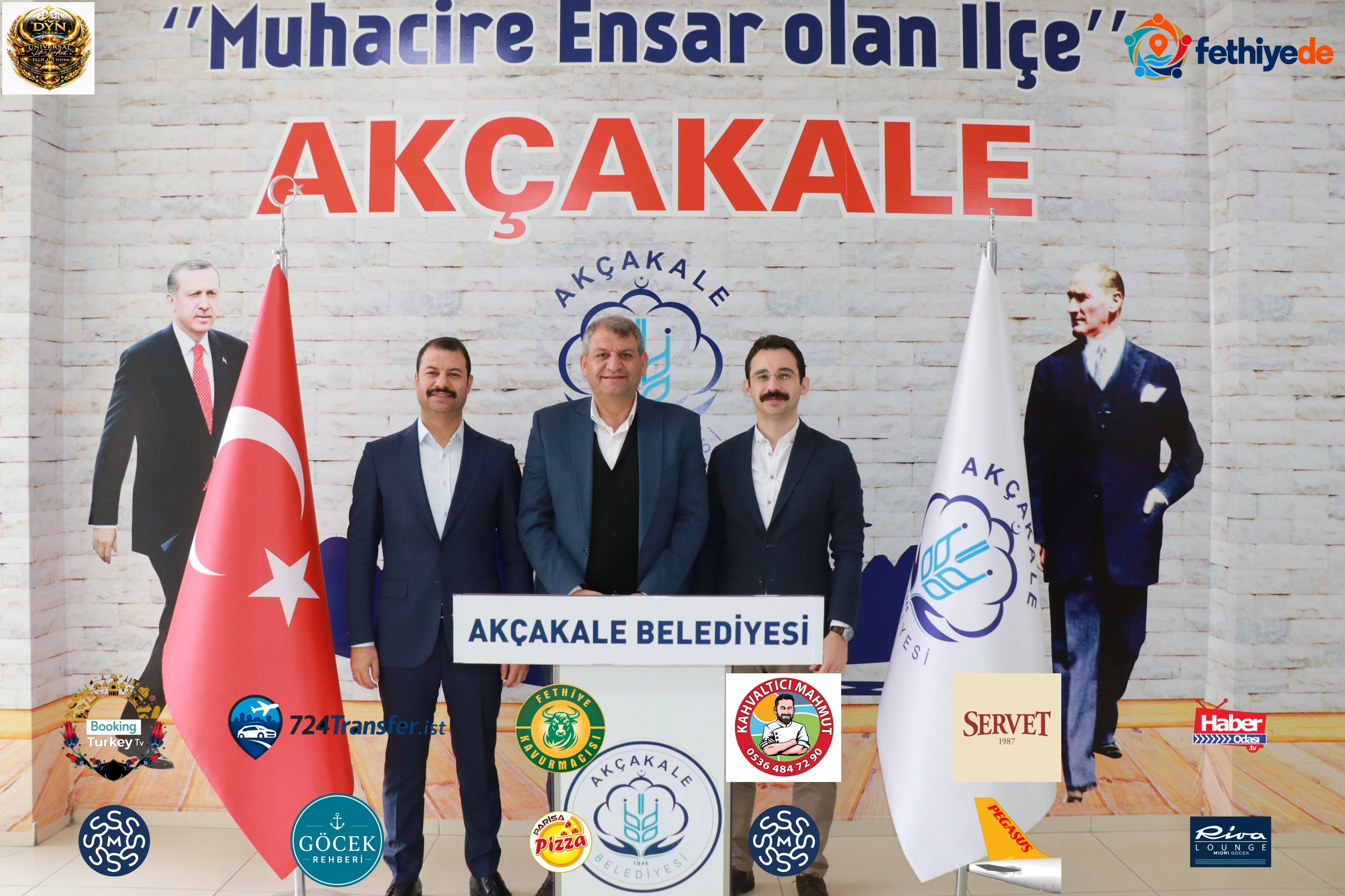 [BELEDIYE · Şanlıurfa · Akçakale] Kaymakamlardan başkan ayhan’a zi̇yaret