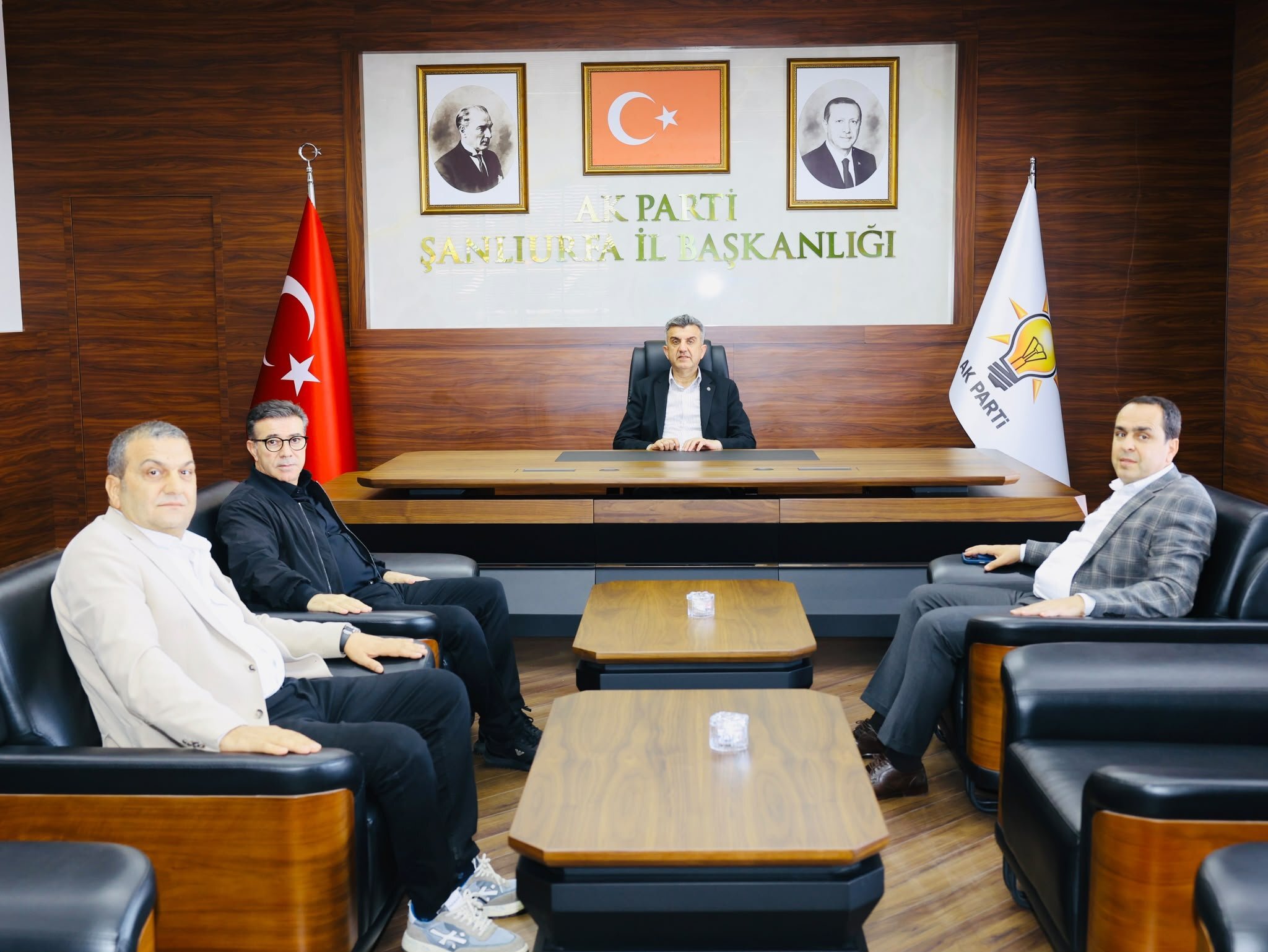 [BELEDIYE · Şanlıurfa · Birecik] AK PARTİ ŞANLIURFA İL BAŞKANLIĞINI ZİYARET