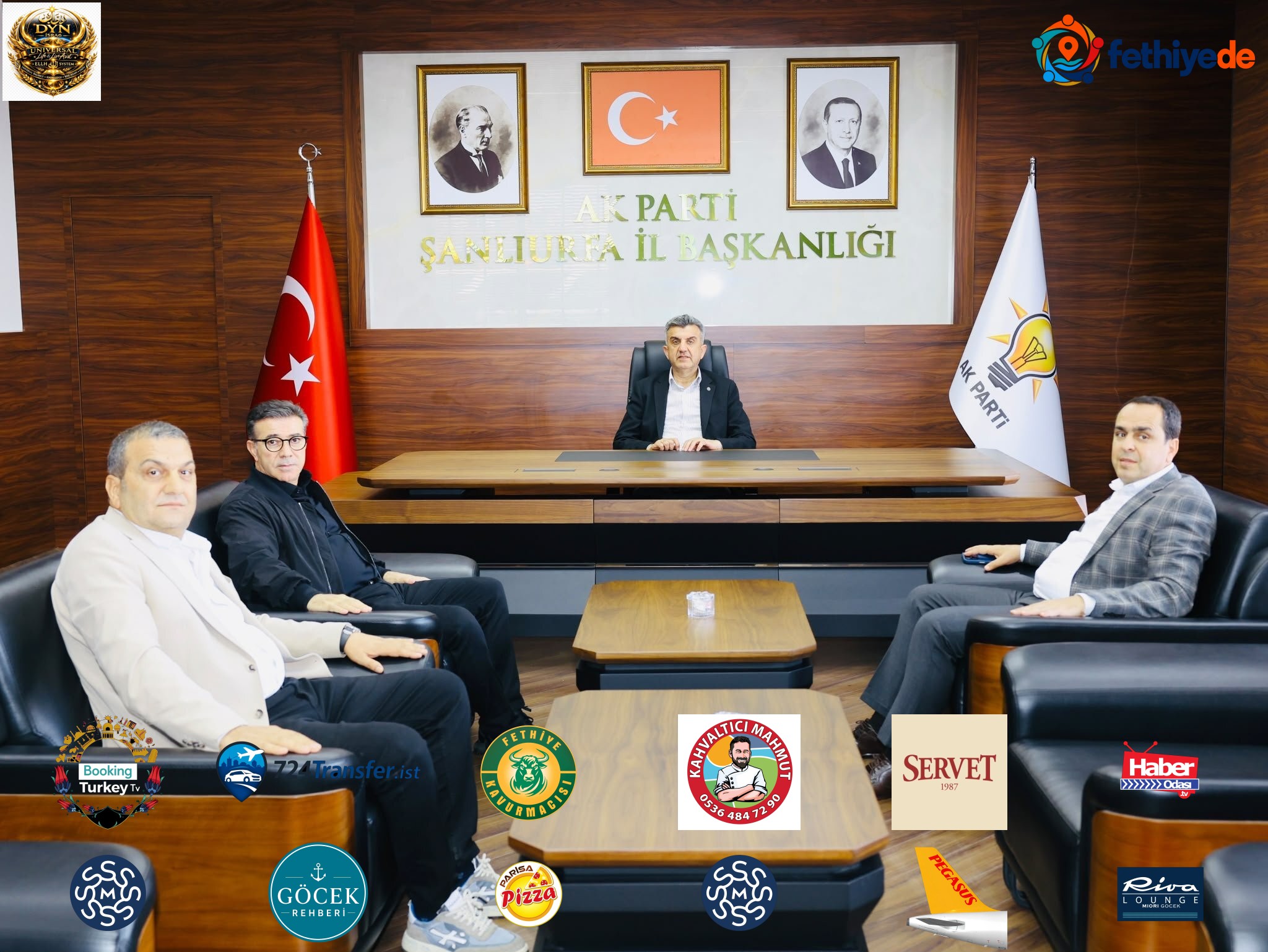 [BELEDIYE · Şanlıurfa · Birecik] AK PARTİ ŞANLIURFA İL BAŞKANLIĞINI ZİYARET