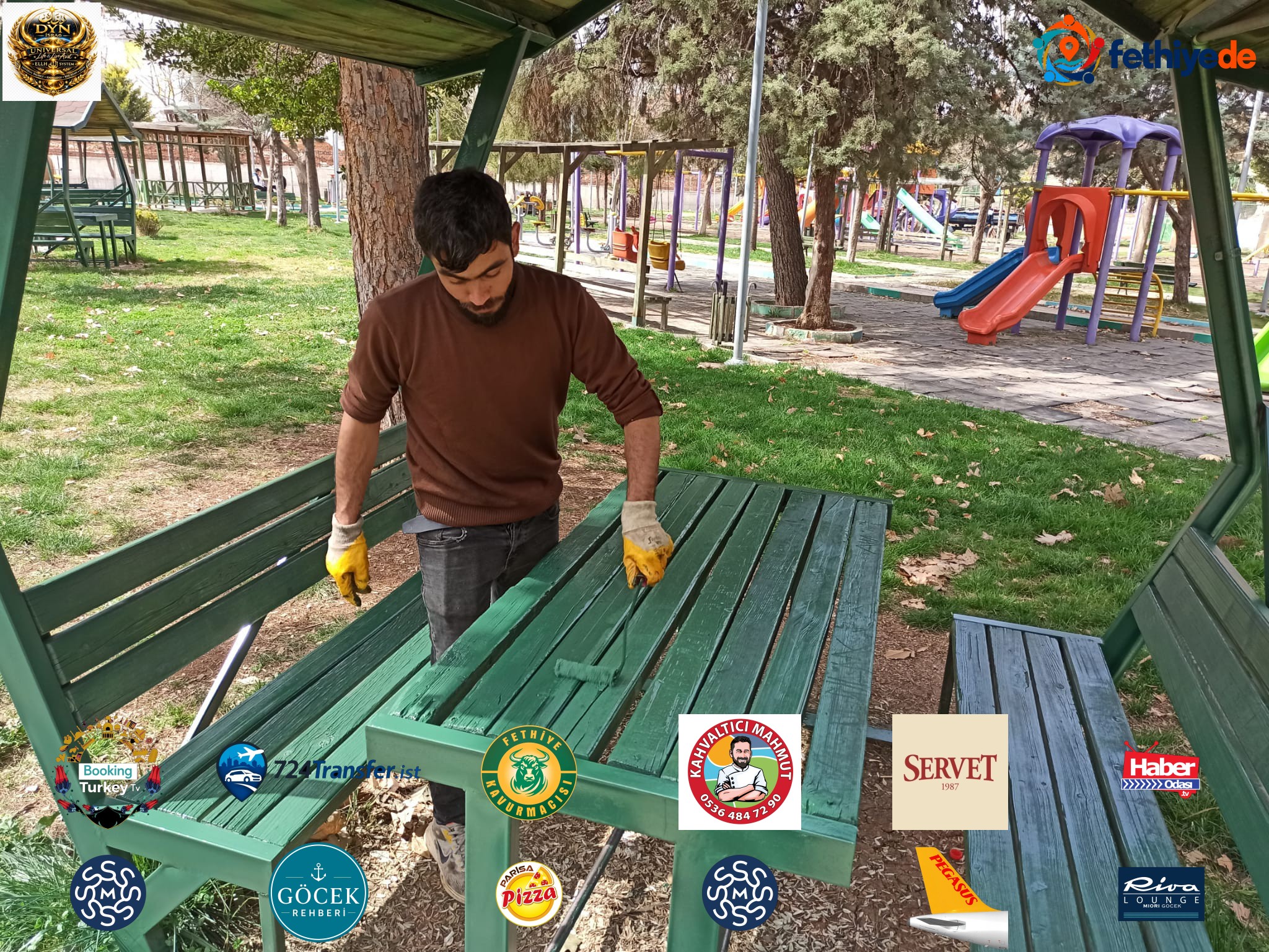 [BELEDIYE · Şanlıurfa · Bozova] Park ve bahçelerde yoğun mesai
