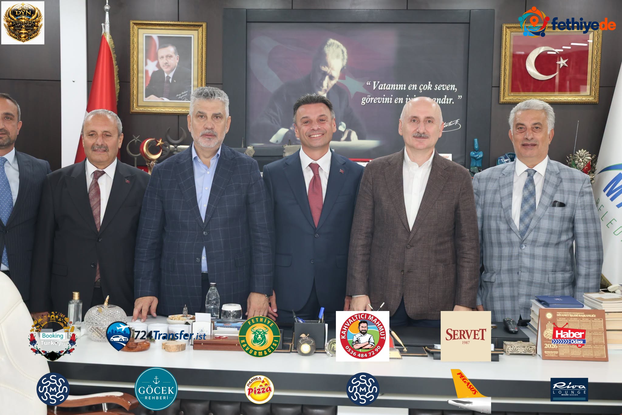 [BELEDIYE · Trabzon · Maçka] Başkanımız Sayın Adil Karaismailoğlu, Milletvekillerimiz Sayın Yılmaz Büyükaydın ve Sayın Vehbi Koç’u Belediyemizde ağırladık.