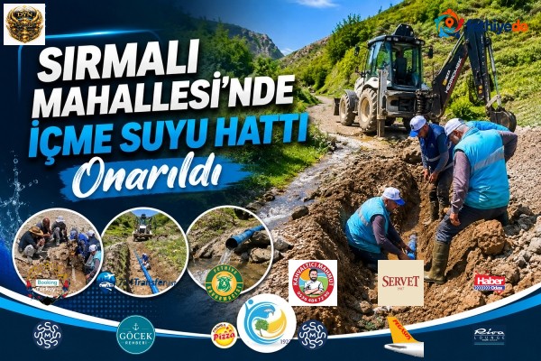 [BELEDIYE · Van · Çatak] Sırmalı Mahallesi’nde İçme Suyu Hattı Onarıldı