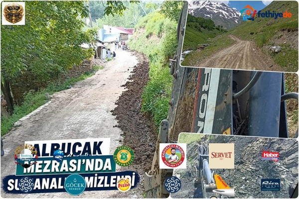 [BELEDIYE · Van · Çatak] Albucak Mezrası’nda Su Kanalı Temizlendi