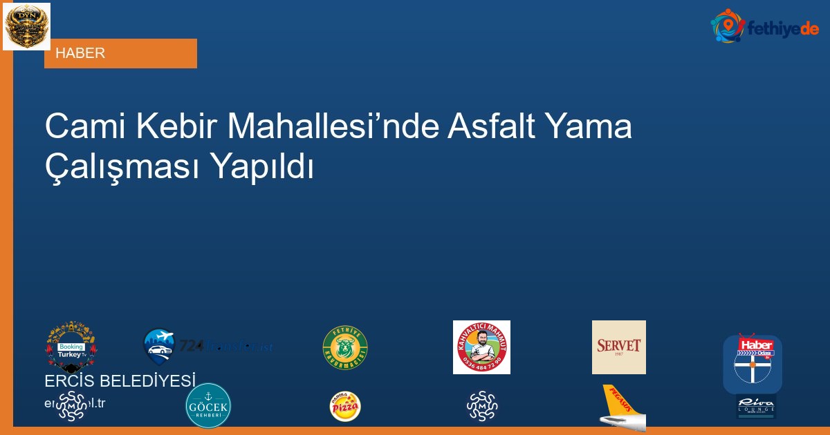 [BELEDIYE · Van · Erciş] ERCİS BELEDİYESİ