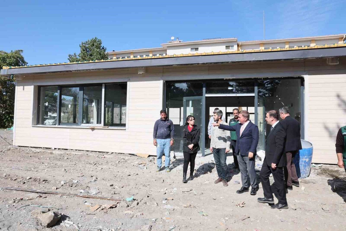 Erzincan Valisi Aydoğdu, DSİ sosyal tesis ve kütüphane inşaatına hız istedi