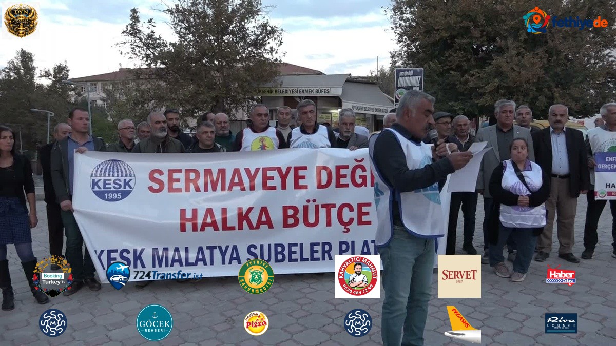 BES Malatya, 2027 bütçesinde vergi yükünün dar gelirlinin sırtında olduğunu savundu