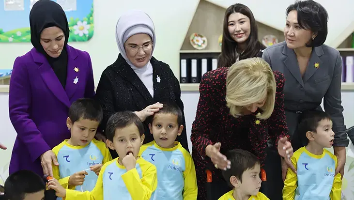 Emine Erdoğan Semerkant’ta! Özel gereksinimli çocuklar için önemli adım