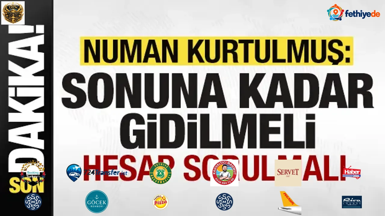 Numan Kurtulmuş'tan son dakika açıklamaları