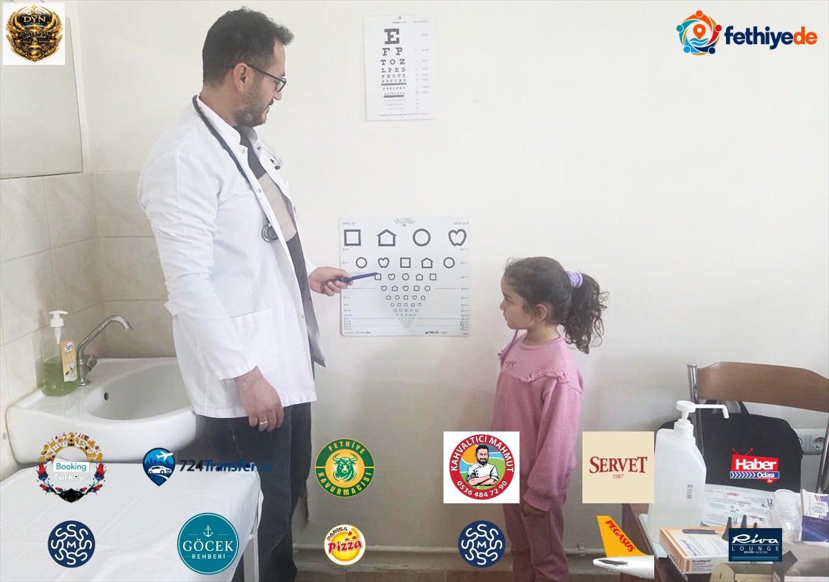 Sorgun İlçe Sağlık Müdürlüğü görme taramasına katılım için 50'den fazla sınıf gezdi