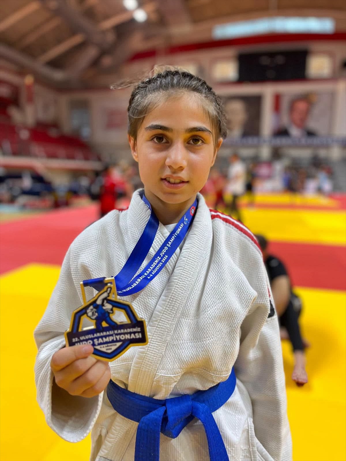 11 yaşındaki judocu Filiz Korkmaz, Balkan Şampiyonası'nda altın madalya hedefliyor