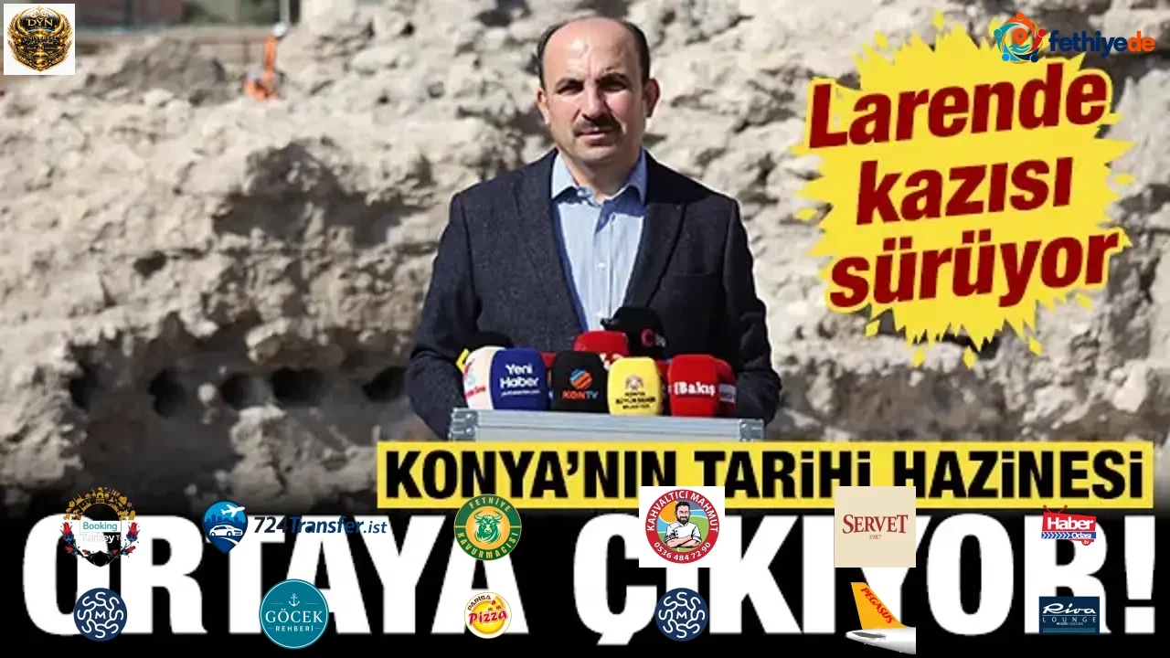 Konya'nın tarihi hazinesi Larende kazısında ortaya çıkıyor