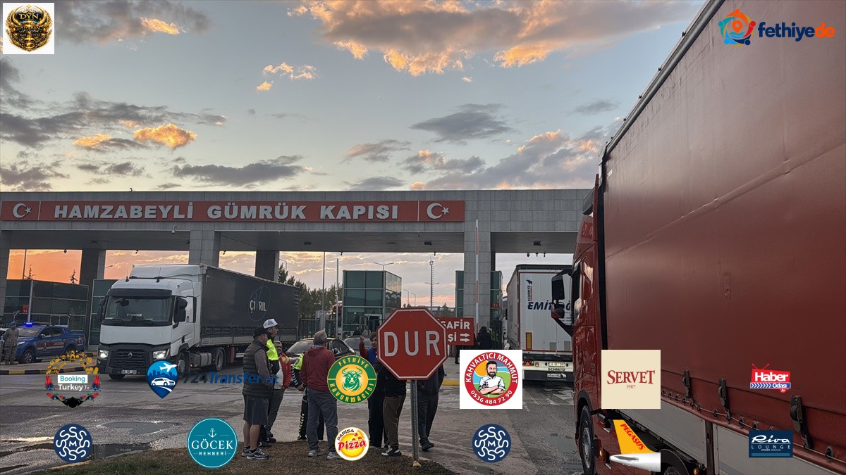 Hamzabeyli'de tır şoförleri eylemi bitirdi, sınır geçişleri randevulu olacak