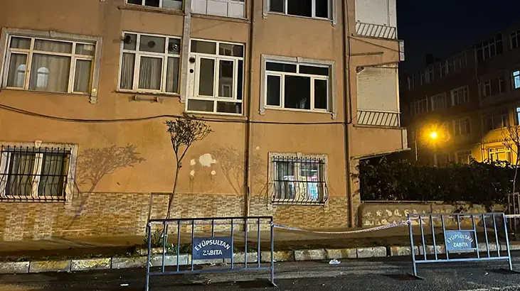 Eyüpsultan'da Taşıyıcı Sisteminden Ses Çıkan Beş Katlı Yapı Boşaltıldı