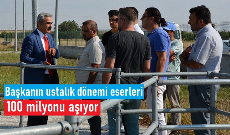[BELEDIYE · Karaman · Ayrancı] Başkan büyükkarcı’nın ustalık dönemi eserleri 100 milyonu aşıyor