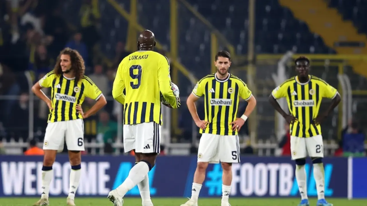 Fenerbahçe son sırada yer alıyor!