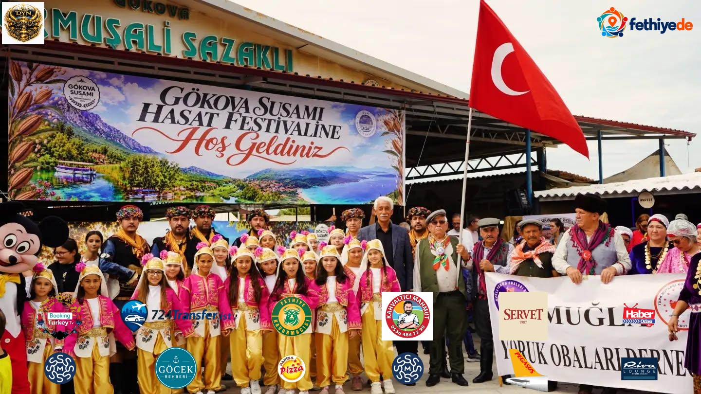 [BELEDIYE · Muğla · Ula] 2. Gökova Susamı Hasat Festivali’nin İlk Günü Coşkuyla Geçti