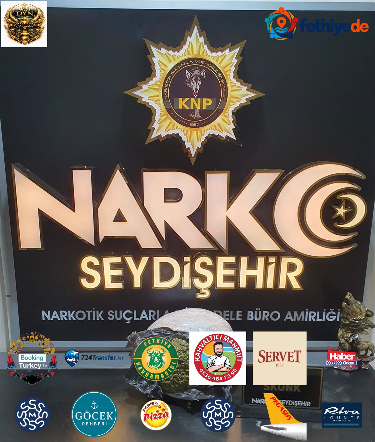 Konya Seydişehir'de uyuşturucu operasyonunda araçta madde bulunan 1 kişi tutuklandı