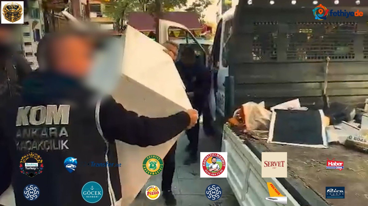 Ankara Çankaya'da kaçak tütün satılan işyerine operasyonda 9 şüpheli gözaltına alındı