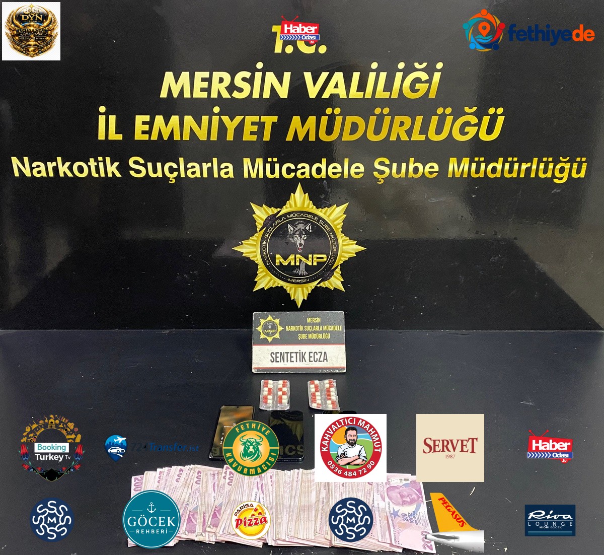 Mersin'de uyuşturucu satıcılarına operasyon düzenlendi, 4 şüpheli tutuklandı