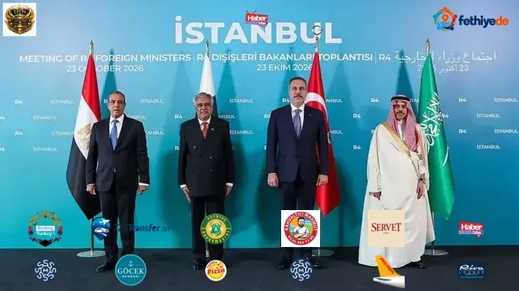 İstanbul'da bir araya gelen R4 grubu dışişleri bakanlarından ortak açıklama: İsrail işgali istikrarsızlığın temel kaynağı