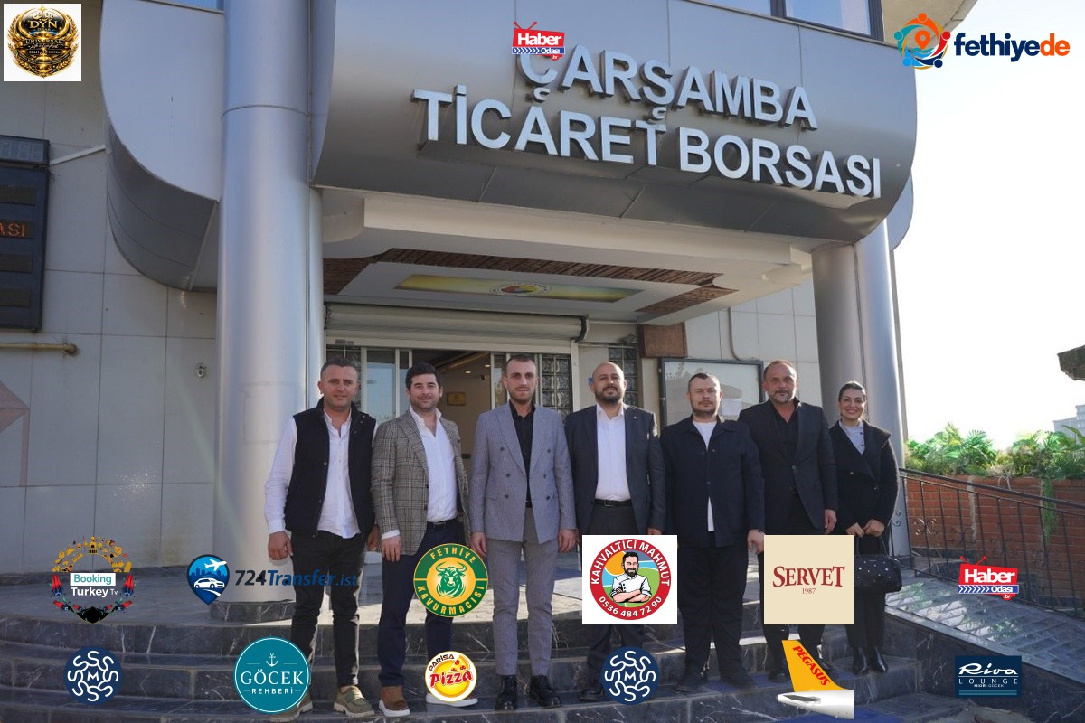 Çarşamba Ticaret Borsası Başkanı Yılmaz, ziyaretlerden memnuniyet duyduğunu söyledi
