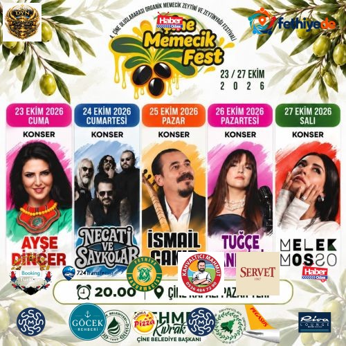 [BELEDIYE · Aydın · Çine] 23-27 ekim tarihleri arasında 4. çine memecik fest’te buluşuyoruz