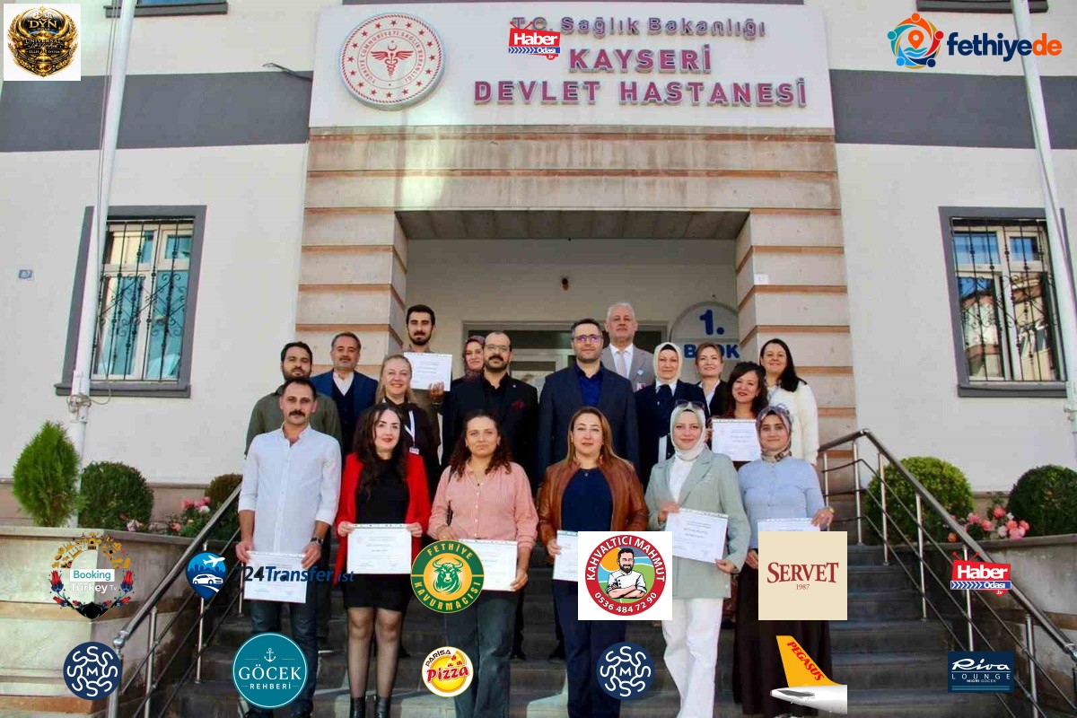 Kayseri Devlet Hastanesi'nde palyatif bakım hemşireliği eğitimi sertifikayla bitti