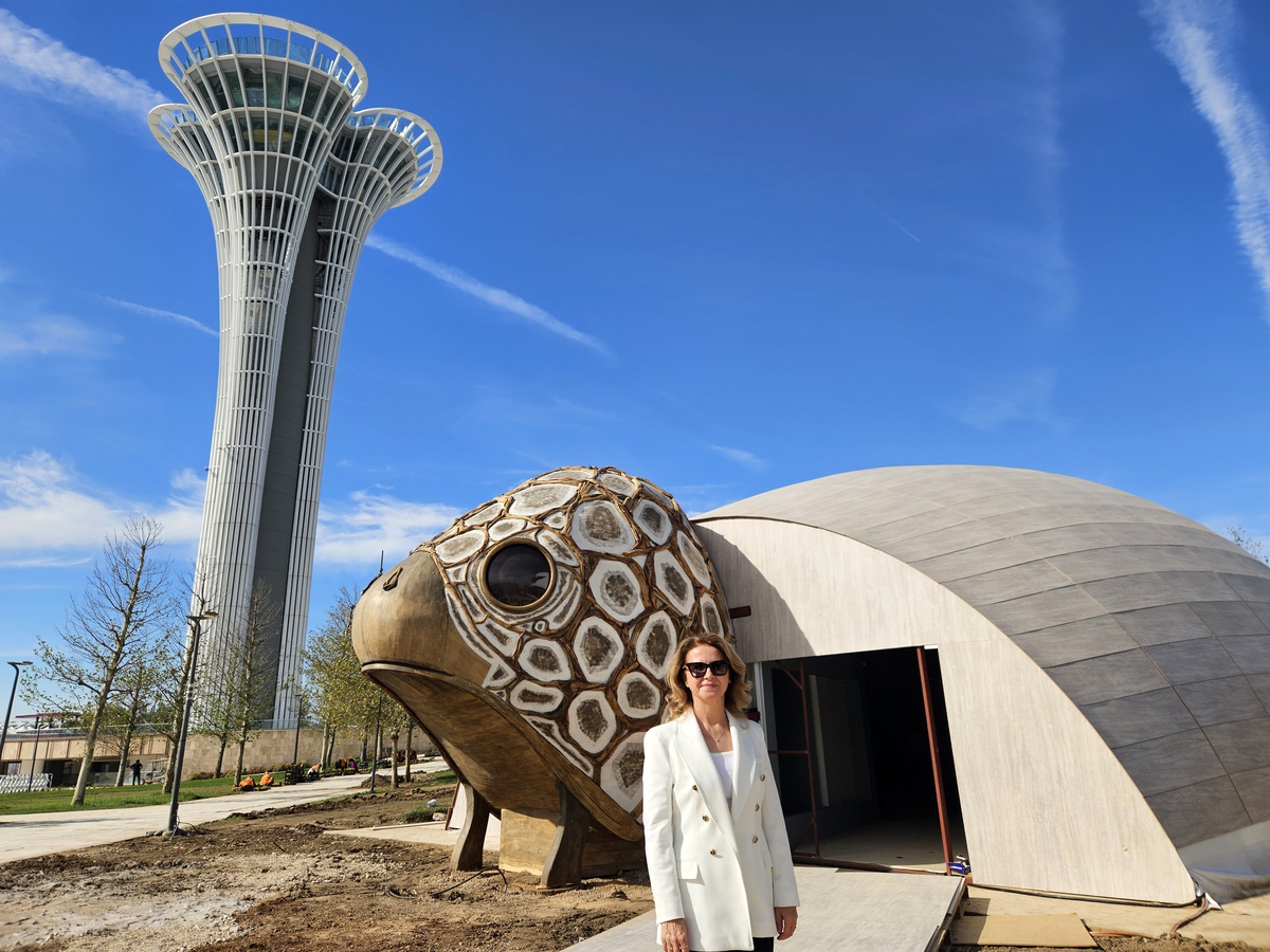 COP31 Antalya için caretta caretta şeklindeki 250 metrekarelik pavilyon tasarlandı