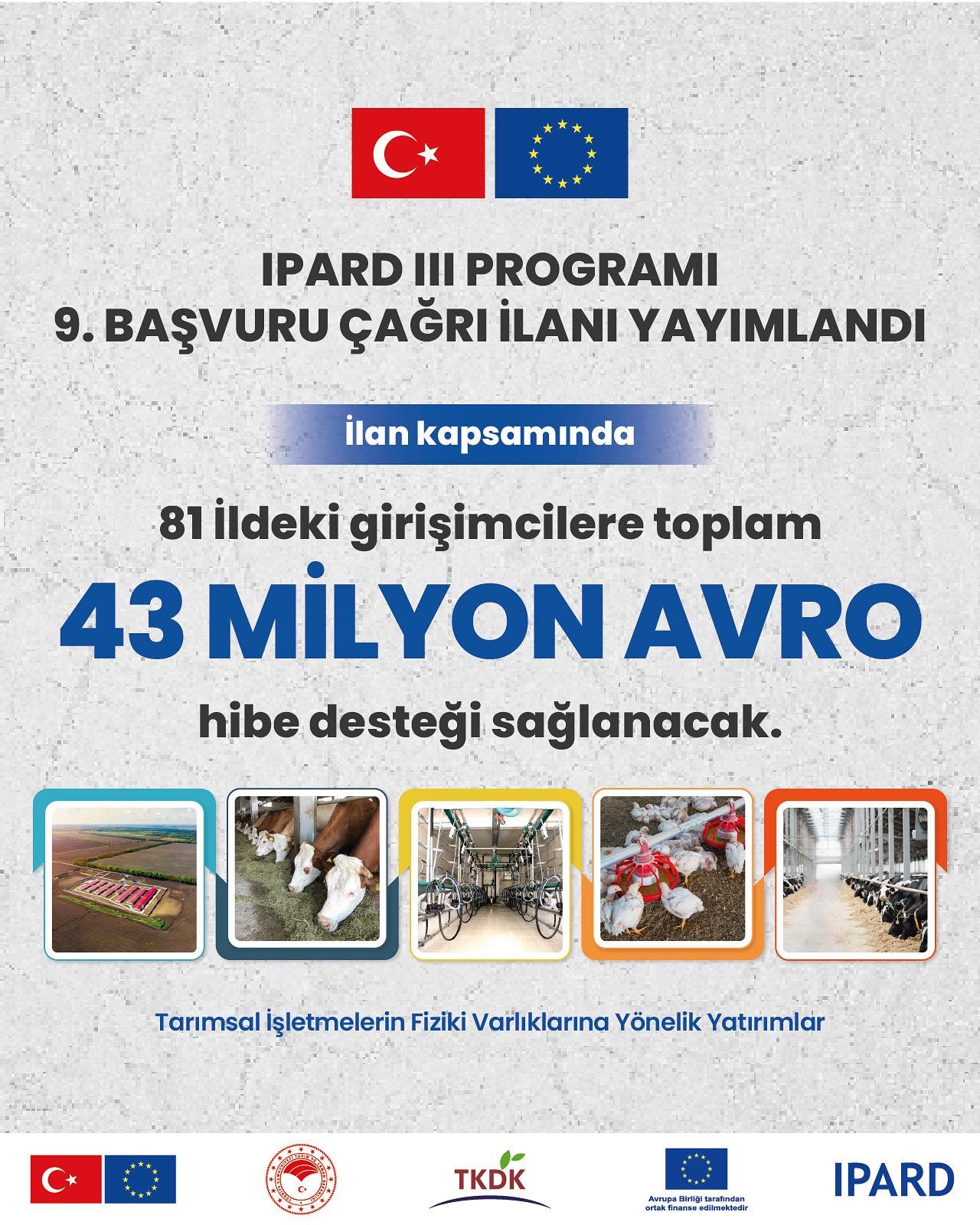 [BELEDIYE · Erzurum · Oltu] Ipard iii proğrami 9. çağri başvurusu yayimlandi